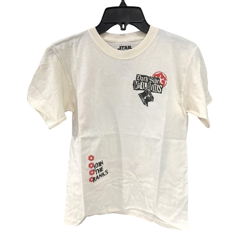 Star Wars "Dark Side Villains" Official Licensed Boys Medium Graphic T-Shirt